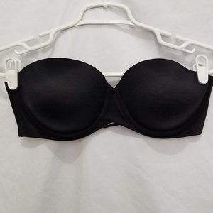 Black Strapless Bra, 40C